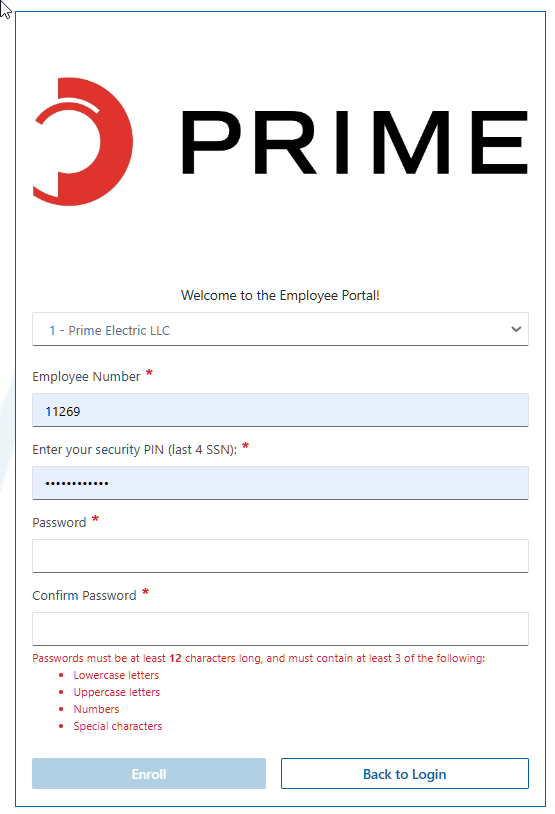 A screen shot of a login formDescription automatically generated